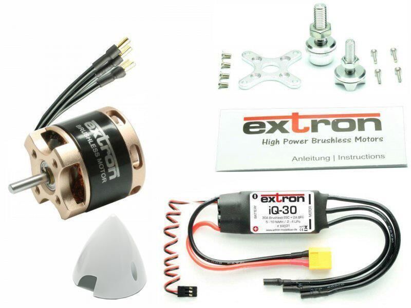 Extron Antriebsset Brushless für Cafe Racer Flugmodell / X5555