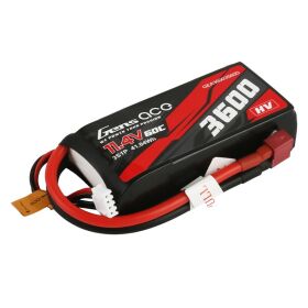 GensAce Crawler LiPo 3S 11.4V-3600-60C(Deans) 89x42x26mm...
