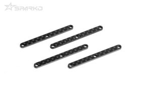 Sparko F8 Carbon Fiber Front Upper Arm Inserts (R=L)...