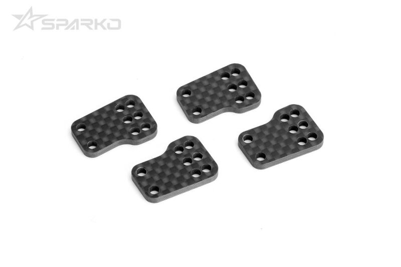 Sparko Heckerhoehung hinten Carbon Sparko F8 / SPKF83005-25