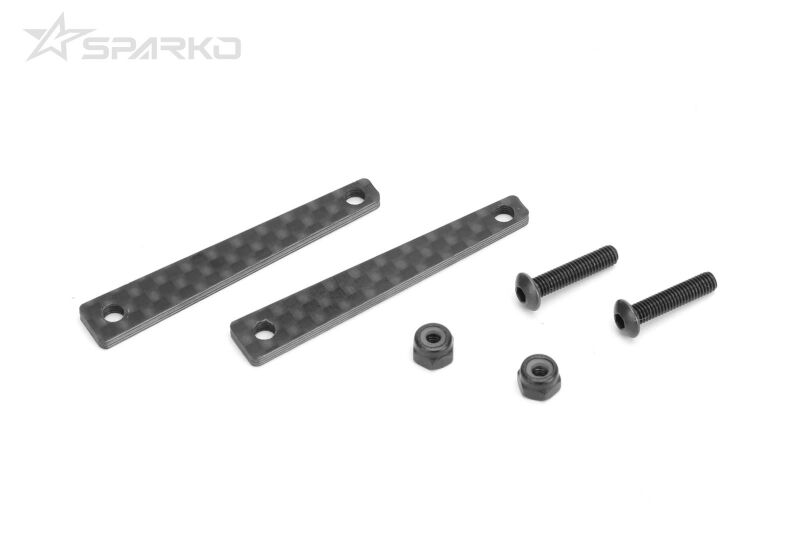 Sparko F8 Carbon Hinterradabdeckungen 2mm (2 / SPKF83008-20OP