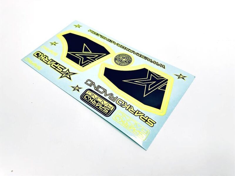Sparko F8 Spoiler Sticker Gelb / SPKF89005-YGOP
