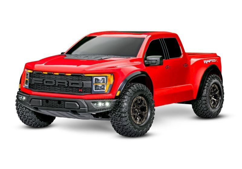 TRAXXAS Ford Raptor-R 4x4 VXL rot 1/10 Pro-Scale RTR / TRX101076-4RED