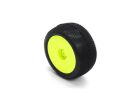 HOTRACE 1/8 Truggy Bangkok V2 Reifen soft auf Felgen gelb (2) / HRE002-0124