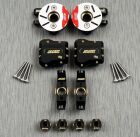 SAMIX Traxxas TRX-4M (5 Typen-Combo / 71g) Messing Radträger, Lenkhebel, Bremse kpl & Diff-Cover Set / SAMtrx4m-4412C5