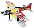 RC Factory Doppeldecker Crack Pitts XL gelb / blau / 1000mm / Combo Set