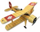 RC Factory Doppeldecker Bücker Jungmeister gelb / olympia / 775 mm / Combo Set