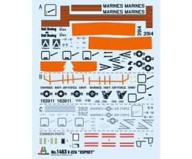 ITALERI 1:72 V-22 OSPREY Tilt Rotor / 510001463