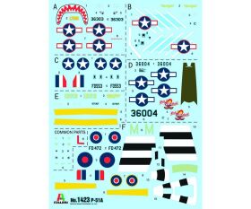 ITALERI 1:72 US P-51A Mustang / 510001423