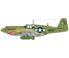 ITALERI 1:72 US P-51A Mustang / 510001423
