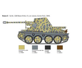 ITALERI 1:35 Dt. Sd.Kfz.138 Marder III Ausf. H / 510006566