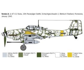 ITALERI 1:72 Ju-87G-2 Kanonenvogel / 510001466