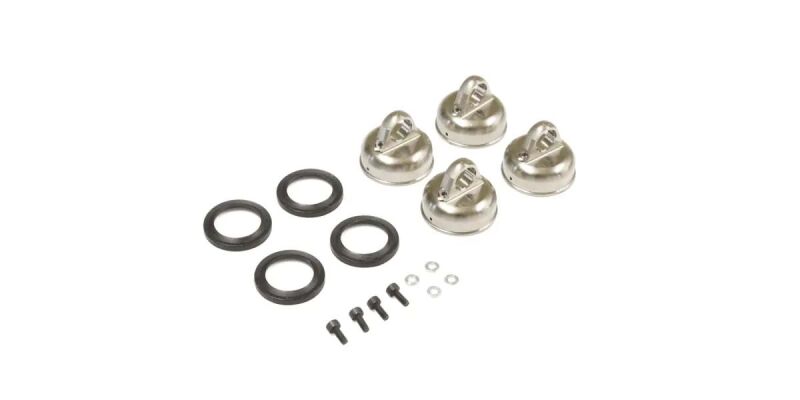 Kyosho Daempferkappen Big Shocks Kyosho Inferno MP9-MP10 (4) Aeration Type / K.IFW469B