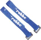 Robbe Modellsport Klettband für Akkuhalterung XS 15x200mm mit Silikonauflage (Antirutsch) 2Stk. / 46332