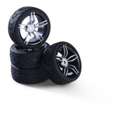 Carson 1:10 Räderset 10 Sp.Design (4) silber /...