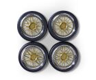Carson 1:10 Räderset Y-Design1 (4) gold/chrom / 500900181