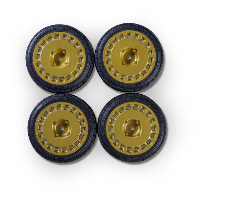 Carson 1:10 Räderset Rally Design2 (4) gold / 500900198