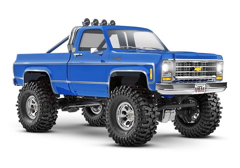 TRAXXAS TRX-4M 79 Chevy K10 4x4 lifted blau 1/18 Crawler RTR / TRX97064-1BLUE