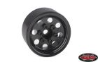 RC4WD Stamped Steel 1.0 Pro8 Beadlock Wheels (Black) / RC4ZW0358