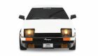 AMEWI / AE86 Sprinter Trueno Scale Drift Racing Car 1:18 RTR weiß / 21104