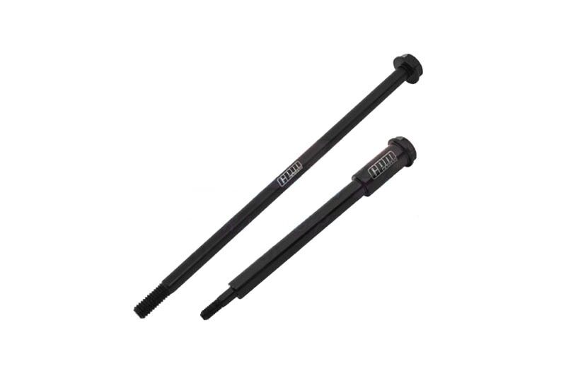 GPM 1/4 PROMOTO-MX Carbon-Stahl-Achse v/h schwarz / GPMMX025FRBK