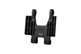 GPM 1/4 PROMOTO-MX Alu Kühlblech vorn schwarz /...