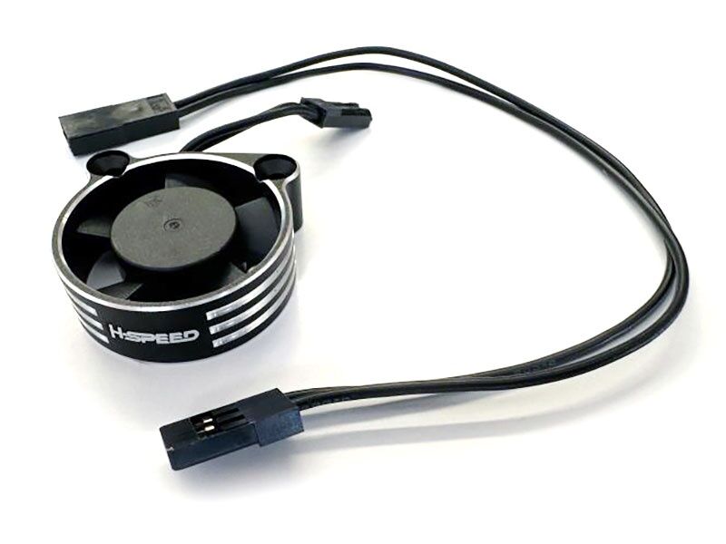 H-SPEED High-Speed Lüfter 30mm Aluminium rund / HSPX035