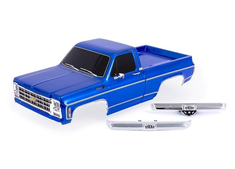 TRAXXAS TRX-4 Karo 79er K10 Truck komplett blau / TRX9212-BLUE