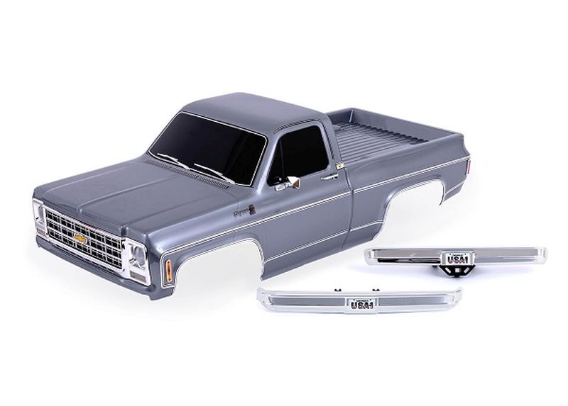 TRAXXAS TRX-4 Karo 79er K10 Truck komplett silber / TRX9212-