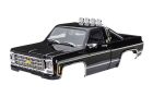 TRAXXAS Karosserie TRX-4M Chevy K10 schwarz komplett / TRX9811-BLK