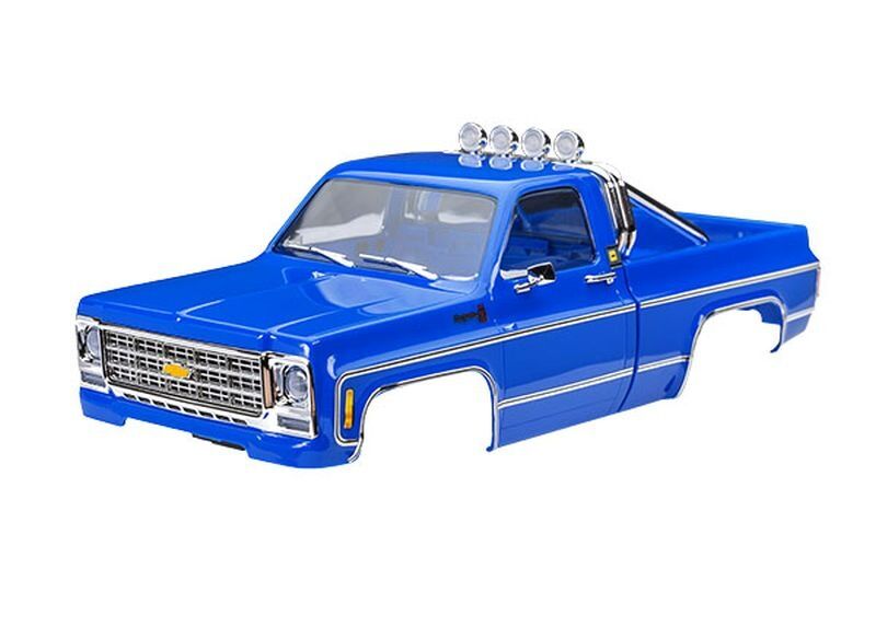 TRAXXAS Karosserie TRX-4M Chevy K10 blau komplett / TRX9811-BLUE