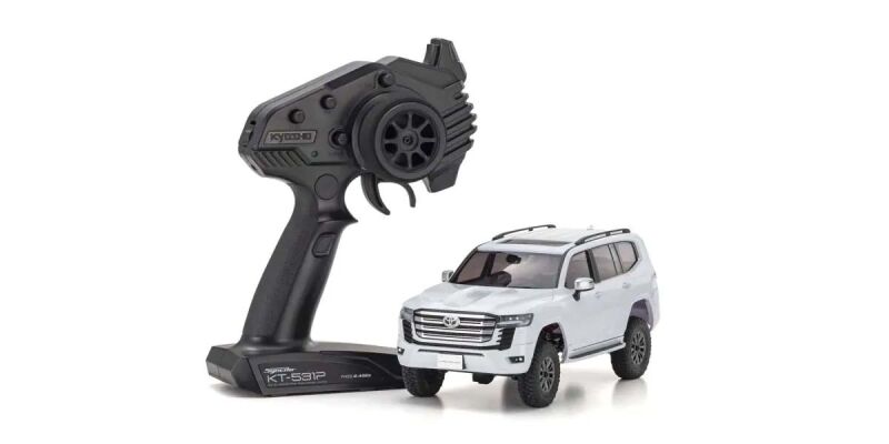Kyosho Mini-Z 4X4 MX-01 Toyota Land Cruiser 300 Pearl White (KT531P) / K.32533PW