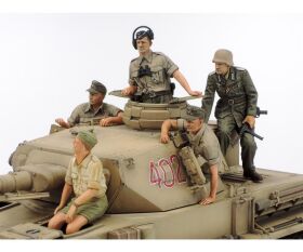 TAMIYA 1:35 Dt. PzKpfw.IV Ausf.F m. Krad DAK / 300025208