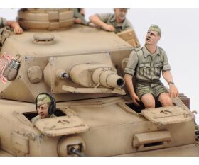 TAMIYA 1:35 Dt. PzKpfw.IV Ausf.F m. Krad DAK / 300025208