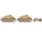 TAMIYA 1:35 Dt. PzKpfw.IV Ausf.F m. Krad DAK / 300025208