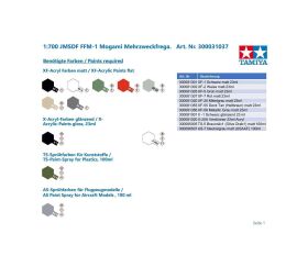 TAMIYA 1:700 JMSDF FFM-1 Mogami Mehrzweckfrega. / 300031037