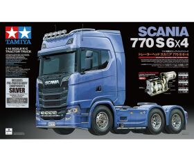 TAMIYA 1:14 RC SCANIA 770 S 6x4 Silber vorl. / 300056373