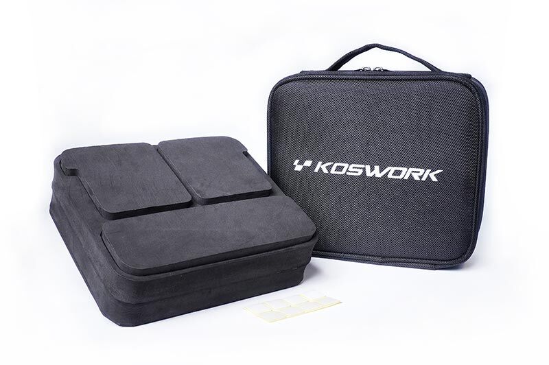 Koswork Tasche  für Motor und Abgase (260x230x95mm) Hard Case / KOS32419V2