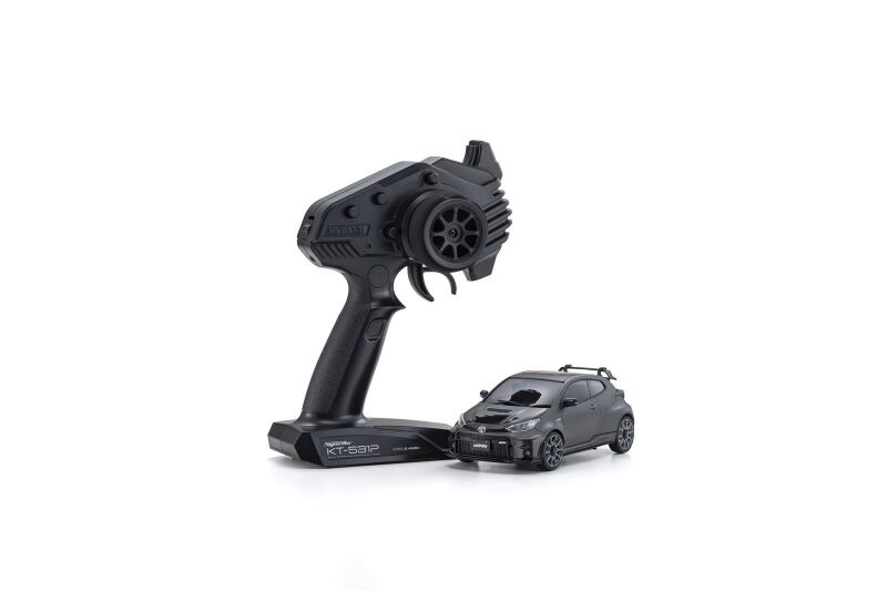 Kyosho Mini-Z AWD Toyota GRMN Yaris Circuit Package Gun Metal (MA020-KT531P) / K.32640GM