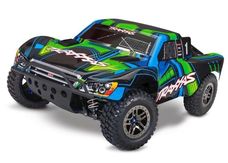 TRAXXAS Slash 4x4 Clipless VXL Ultimate grün 1/10 SC RTR / TRX68277-4GRN