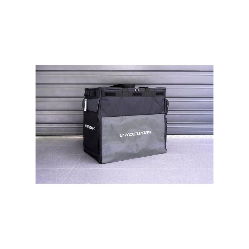 Koswork 1/8 & 1/10 Pit Bag V2 (Top Open design, w/KOS32120-510BK Lid) / KOS32205V2