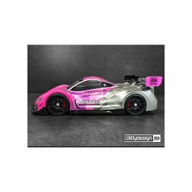 Bittydesign HYPER-GT8 1/8 GT clear body 325mm (ULT | 0.75mm) / BDGT8-HYPULT
