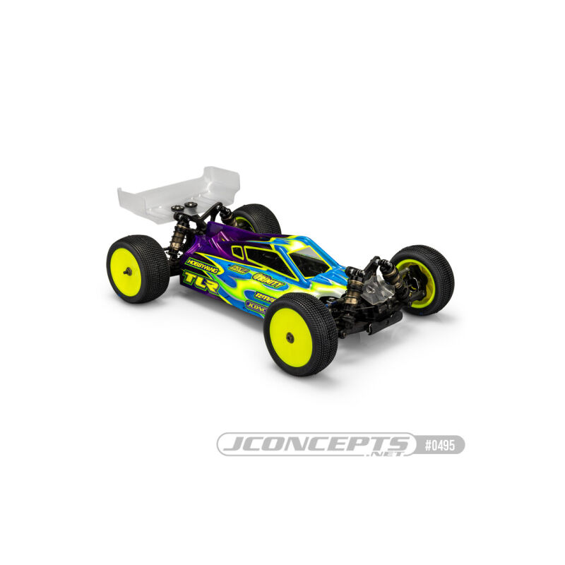 JConcepts P2 - TLR 22X-4 body w/ carpet | turf wing - light weight / JCO0495L