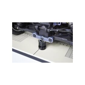 Koswork 15~30mm 1/8 Buggy & 1/10 Truck Adjustable Ride Height Gauge (w/2pcs KOS13368 Magnetic 5mm block) / KOS13365-5