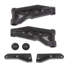 Team Associated RC8B4 Front Upper Suspension Arms, medium / AE81595