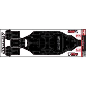 Team Associated RC10T6.4 FT Chassis Protective Sheet,...