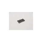 Hiro Seiko M2.5 Aluminum Countersunk Washer (S-Size) [Black] (8pcs) / HS-48879