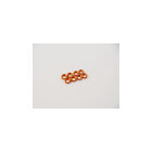 Hiro Seiko M2.5 Aluminum Countersunk Washer (S-Size) [Orange] (8pcs) / HS-48880