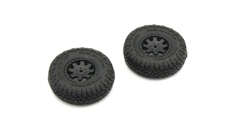 Kyosho Verklebte Reifen (2) 4Runner Mini-Z 4X4 MX01 Heavy Weight / K.MXTH001HWB