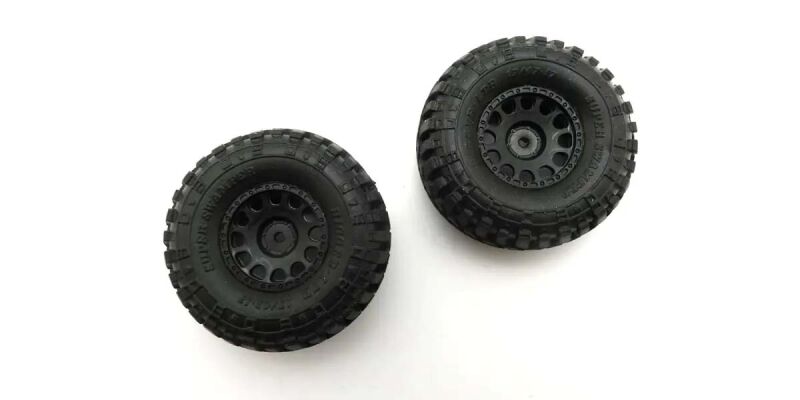 Kyosho Verklebte Reifen (2) Interco Tyres Mini-Z 4X4 MX01 Heavy Weight / K.MXTH003HW